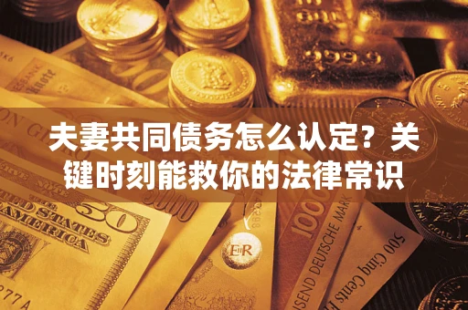 北京夫妻共同债务怎么认定？关键时刻能救你的法律常识